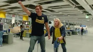 Löwen hautnah 2: Jerry Tollbring und Mikael Appelgren bei Ikea