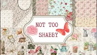 Not too shabby digikit, printable download for sale in my Etsy, craft with me
