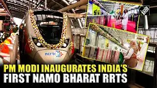 PM Modi inaugurates India&rsquo;s first & fastest Namo Bharat RRTS, dedicates full Delhi&ndash;Meerut corridor