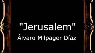 Jerusalem - Álvaro Milpager Díaz [BM]