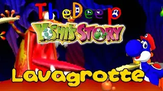 Yoshi&acute;s Story 100% - Lavagrotte - [Alle Superherzen]