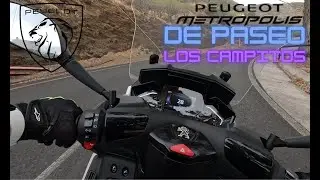 Peugeot Metropolis SW - Paseo corto por los campitos - Tenerife - POV Just ride
