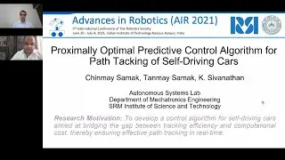 POP Control Algorithm for Path Tracking of Self Driving Cars | RSI AIR 2021