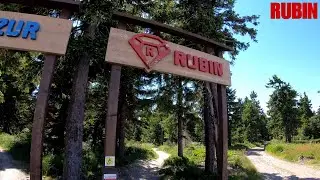 Klínovec trail park-trail RUBIN