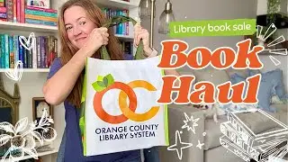 Library Book Sale Haul | $1 Book Finds | TBR