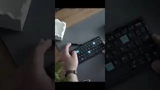 Foldable Bluetooth Keyboard with Touchpad! 🤯 #BOW #HB318 #WirelessKeyboard