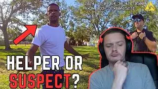 Police Bodycam Reaction: Good Samaritan Isn&rsquo;t Who He Appears to Be
