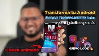 &iexcl;Transforma tu Android al Estilo PRO con estos Iconos + Dock Animado!