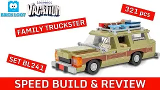 NATIONAL LAMPOONS VACATION FAMILY TRUCKSTER BY BRICKLOOT, SPEED BUILD & REVIEW, LEGO SPEED CHAMPIONS