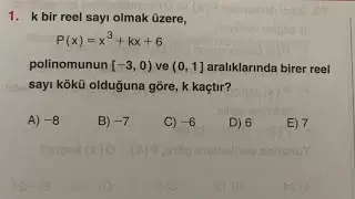 ÖĞRETİCİ İKİ POLİNOM SORUSU 👌 Endemik ve Aydın dan 🌟