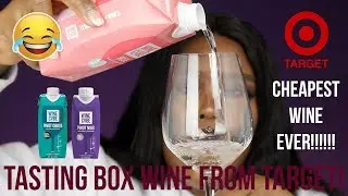 Testing Cheap TARGET Box Wines! | WINE CUBE | #WineDownWednesdays