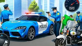 🇺🇸 😎 -Police Car Chase Simulator 3D Game - REAL COP CARS DRIVING SIMULATOR 2025 - Android GamePlay