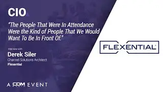 Interview with Derek Siler, Flexential at the CIO New York Summit
