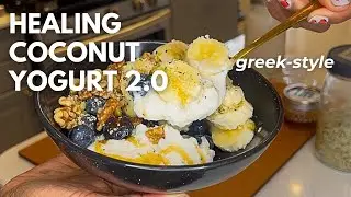 The Probiotic Yogurt That Healed My Gut | Easy Coconut Yogurt Refill Recipe