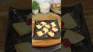 Bread Jam Toast🎀#bread #breadrecipe #breakfast #breadsnacks #trending #shorts