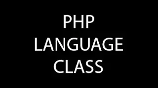 PHP Language Class