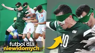 Jak niewidomi grają w piłkę nożną?