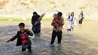 Уборка горного дома для перевода стада Али в тропический регион (прошлогодний дом)