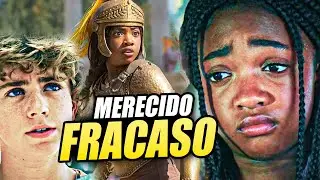 Disney vuelve a FRACASAR! Percy Jackson PIERDE 63% de su AUDIENCIA tras Cambios Wokes