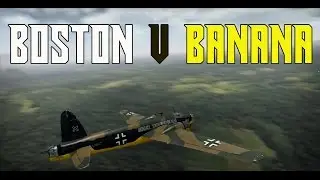 Boston v Banana - (1080p) Wellington Premium War Thunder 1.70.1945 Gameplay