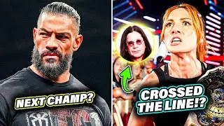 Becky Lynch DISRESPECTS Ozzy Osbourne!! MAJOR World Title CHANGE At WWE Clash In Paris...