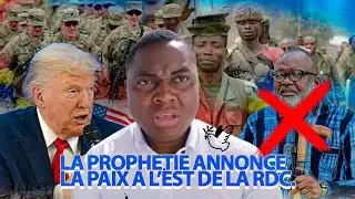 BONNE NOUVELLE🙏 LA PROPHÉTIE DU PROPH HENOCK ANNONCE LE RETOUR DE LA PAIX À L’EST DE LA RDC🔥🔥💥