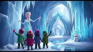 Elsa and Kids' Ice Cave Exploration ❄️🧊🗺️ | Frozen Adventure Begins!1