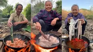 Great Cooking Video ! Grandma Cooking