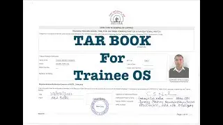 TAR Book for Tr. OS