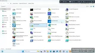 Windows Tools [in my pc]