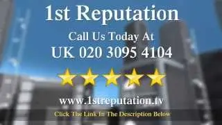 Reputation Marketing Hints For Croydon Organisations From 1st Reputation 020 3095 4104