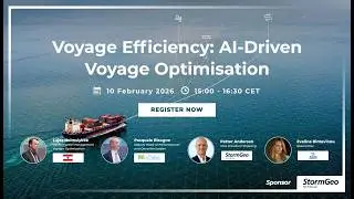 BS Group Virtual Conference: Voyage Efficiency: AI-Driven Voyage Optimisation