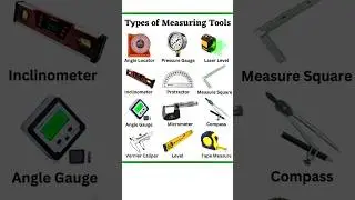 types of measuring tools #mechanicalengineering #tools types #measurementtools #measuringtool