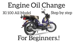 Xl 100 Engine oil change. tvs xl 100 oil filter change.Tvs xl100 heavy duty. xl 100 oil change tamil