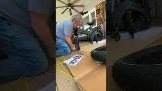 EUYBIKE K6 Pro Long Range Fat Tire Electric Bike - unboxing and assembly