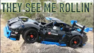 Обзор LEGO Technic Porsche GT4 e-Performance