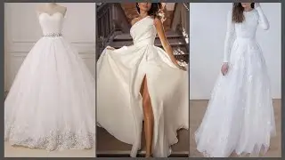 Classic Beauty: Exquisite White Wedding Gowns Collection