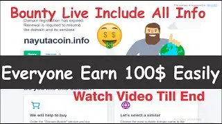 Earn 100$ From This BOUNTY Nayuta Coin   products and services for improving the body [ full info]