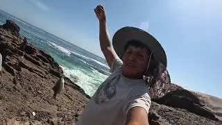 Pescando  peses  extra&ntilde;os
