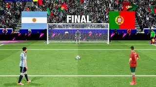 MESSI VS RONALDO | PORTUGAL VS ARGENTINA PENALTY SHOOTOUT | HIGHLIGHTS