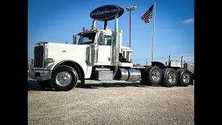 2016 Peterbilt 389 Tri Axle Hydraulic Winch Truck