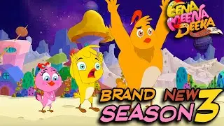 Cheese Planet | BRAND NEW - Season 3 | Eena Meena Deeka Official | Funny Cartoons for Kids