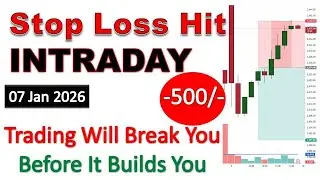 Live Intraday Equity Trading | Loss Book | Beginners Watch | Learn From My Mistakes