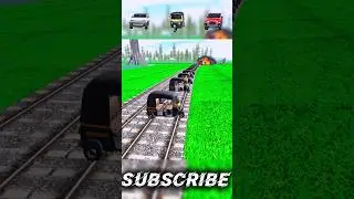 NEW TRAIN V/S NEW AUTO ☠️ CHALLENGE | VIDEO | INDIAN BIKE DRIVING 3D GAME 🎮