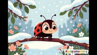 Histoire pour dormir ❄️ Mimi la coccinelle 🐞 et la magie de l’hiver 🍁| Enfants 2–5 ans