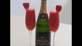 Frozen Strawberry Champagne Daiquiri