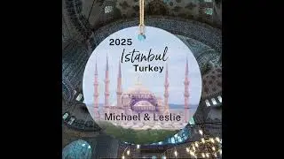Blue Mosque Istanbul Turkey Personalized Travel Gift &bull;&nbsp; #travel #t&uuml;rkiye #turkey #uniquegifts #xmas