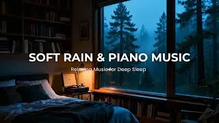 Gentle Rain & Piano 🎶 Deep Healing Sleep and Calm Mind | Zenith Melody