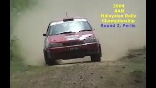 AAM MAlaysian Rally Championship 2004, Round 2, Perlis.