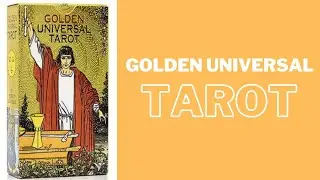 Golden Universal Tarot Cards Scarabeo Roberto de Angelis Full Flip Through
